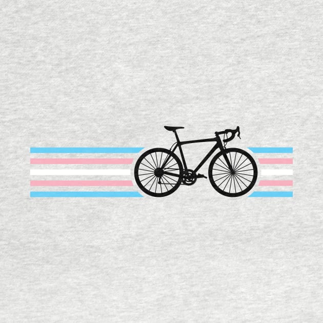 Trans Pride Cycling by rainbowfoxdesigns